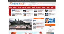 Desktop Screenshot of andantetour.com